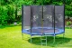 Садовый Батут FUNFIT с Защитной Сеткой и Лестницей, 252 см