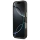 Чехол Guess IML Gradient Triangle Logo MagSafe для iPhone 17 Pro Max, черный