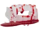 Mākslīgo zobu un asiņu komplekts Helovīnam, vampīra ilkņi, 14 ml