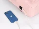 Большой городской школьный рюкзак с USB-портом 18-20L, розовый