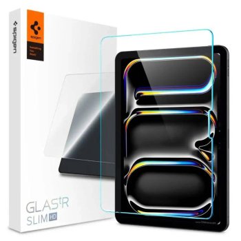 Spigen Glas.tR Тонкое закаленное стекло для iPad Pro 11.5'' 2024