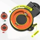 Telefona turētājs motocikla un skrejriteņa spogulim 10-16mm, melns/oranžs