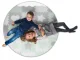 Напольный коврик-пазл Ricokids 151x151см, комплект из 16 шт., Серый-мятный...