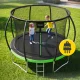 Детский садовый батут 4Fizjo PRO с защитной сеткой, 312 см (10FT),...