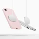 Tech-Protect Silicone MagSafe vāciņš priekš iPhone 16e / 17e, rozā