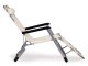 MultiGarden 2-in-1 Folding Garden Lounger Chair, Beige