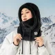 Балаклава Qunature Arctic Velvet - Лыжная Маска Размер L (Черная)