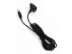 Xbox 360 Play & Charge USB uzlādes kabelis kontrolierim melns