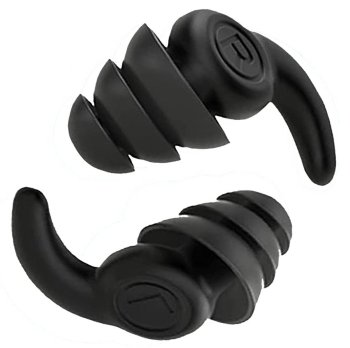 Многоразовые силиконовые беруши для сна и работы, черные