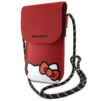 Сумка Hello Kitty Leather Hiding Kitty Cord, красная