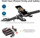 Rockbros 699-BK Aluminum Alloy Bike Phone Holder, Black