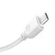 Кабель XO NB103 3-в-1 USB - Lightning / USB-C / microUSB, 1м, Белый