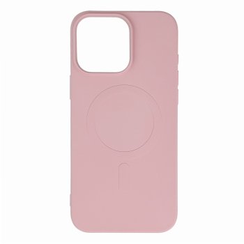 Liquid Silicone Case MagSafe for iPhone 16 Pro Max, Light Pink