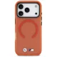 BMW M IML triecienizturīgs Maciņš ar metāla logotipiem un MagSafe iPhone 17 Pro – Pro Orange | Phone Case Cover