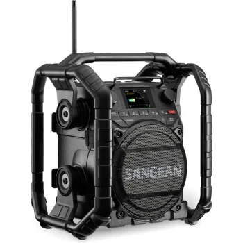 Строительный радиоприемник Sangean U-4X DAB+ FM Bluetooth IP65, черный
