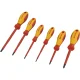 Knipex 00 20 12 V01 skrūvgriežu komplekts, 6 gab., sarkans / dzeltens
