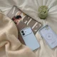 Силиконовый чехол Tech-Protect MagSafe для iPhone 17 синий