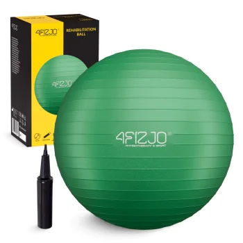 Гимнастический мяч 4Fizjo Reh Ball 85 см, зеленый