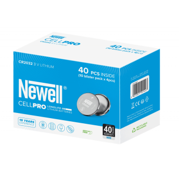 Литиевые батарейки Newell CellPro CR2032 (40 шт.)