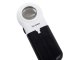 Handheld Reading Magnifier with 16x Magnification and LED Light