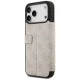 Guess Book 4G Metal Logo atverams vāciņš iPhone 17 Pro Max Pink