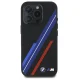 Чехол BMW для iPhone 16 Pro Max Silicone Random Lines MagSafe, черный