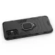 Чехол для OnePlus Nord N20 5G Ring Armor, гибридный с кольцом, черный