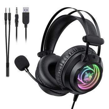 Vadu spēļu austiņas ONIKUMA X80 RGB 50mm
