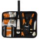 Bigstren 25834 RJ45 / RJ11 Cable Tester and Network Tool Kit, 145 pcs