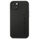 Apple iPhone 13 mini 5.4\'\' AMG Leather Hot Stamped Case Cover (AMHCP13SDOLBK), Black | Telefona Maciņš Vāks...