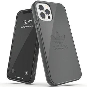 Adidas iPhone 12 / 12 Pro Case OR Protective Clear Case, Black