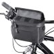 Wozinsky WBHBB-01 Handlebar and Shoulder Bike Bag, 4L, Black