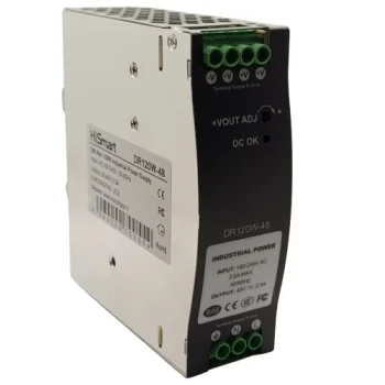 Barošanas bloks 48V, 2.5A, 120W uz DIN sliedes