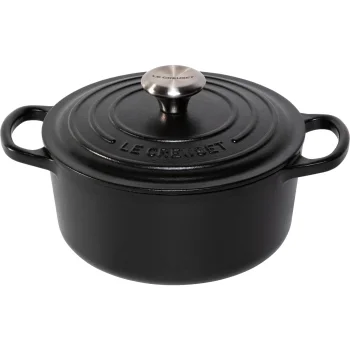 Cast Iron Casserole Le Creuset Signature Round 18 cm 1.8 L, Satin Black