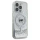 Apple iPhone 16 Pro Max 6.9\'\' Karl Lagerfeld Liquid Glitter Karl Head Magsafe Cover Case, Transparent | Чехол...