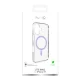 Чехол Puro Lite Mag для iPhone 17, прозрачный с розовым кольцом