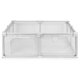 Игровой манеж ECOTOYS 140x200 см, детский манеж-площадка, сухой бассейн...