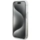 Guess Liquid Glitter Gold Stripes vāciņš iPhone 15 Pro Max caurspīdīgs