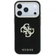 Guess Smooth & Big Strass Logo vāciņš iPhone 18 Pro Max / 17 Pro Max, melns