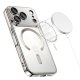 Tech-Protect MagFlex MagSafe vāciņš iPhone 17 Pro – caurspīdīgs sudrabs | Phone Case Cover