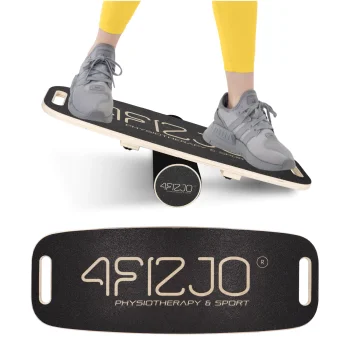 Деревянный баланс борд 4FIZJO Balance Board для тренировок