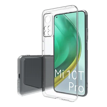 Xiaomi Mi 10T / Mi 10T Pro TPU Cover Case, Transparent | Caurspīdīgs silikona vāciņš