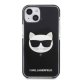 Apple iPhone 13 6.1\" Karl Lagerfeld Choupette Head Case Cover (KLHCP13MTPECK), Black | Чехол Кейс...