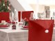 Christmas Chair Covers Santa Hat 6 Pcs Red