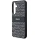 Чехол DKNY для Samsung Galaxy S24 Mono Stripe & Metal Logo, черный