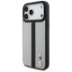 BMW iPhone 17 Pro Max Case M Perforated Stripe Logo MagSafe, Gray