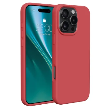 Etteri silikona vāciņš Apple iPhone 16 Pro, aveņu