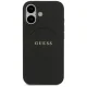 Чехол Guess Grained Ring MagSafe для iPhone 17 - черный