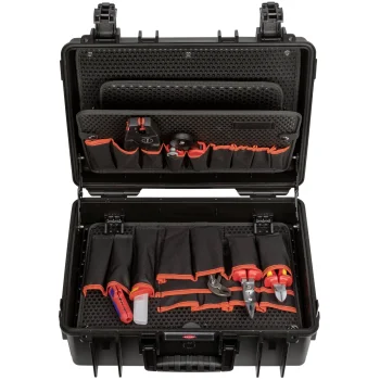 KNIPEX Robust 23 Tool Case for Electricians, 25-Piece Set