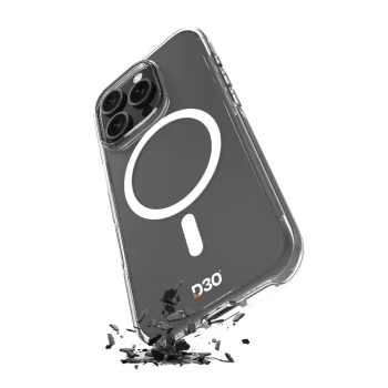 Puro Impact Clear D3O MagSafe caurspīdīgs vāciņš iPhone 16 Plus